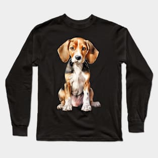 Puppy English Foxhound Long Sleeve T-Shirt